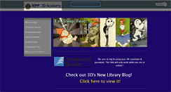 Desktop Screenshot of kipp3dacademylibrary.org